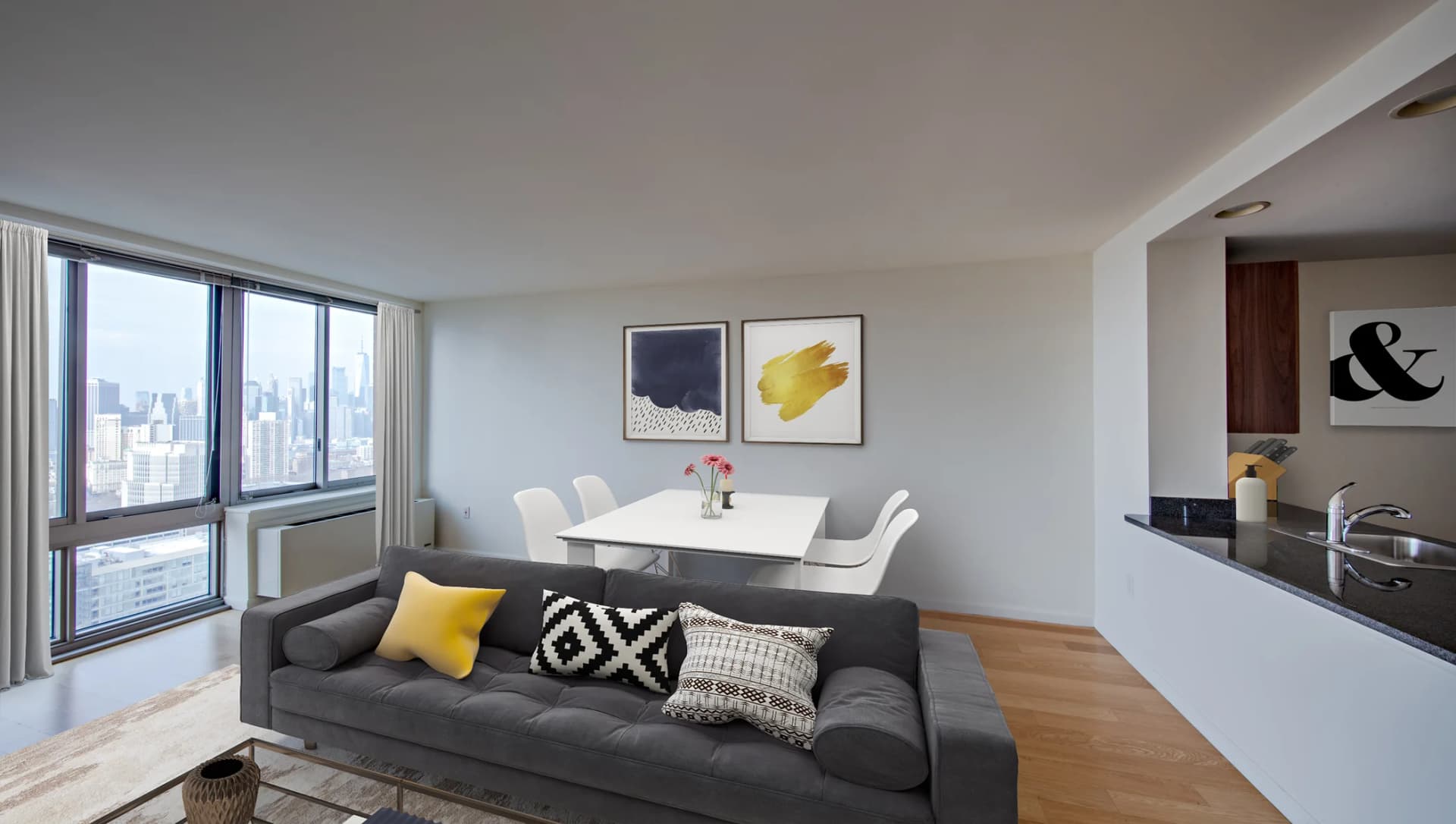 AVA Fort Greene 343 Gold Street #1717, Brooklyn, NY 11201 apartment_living_room 1