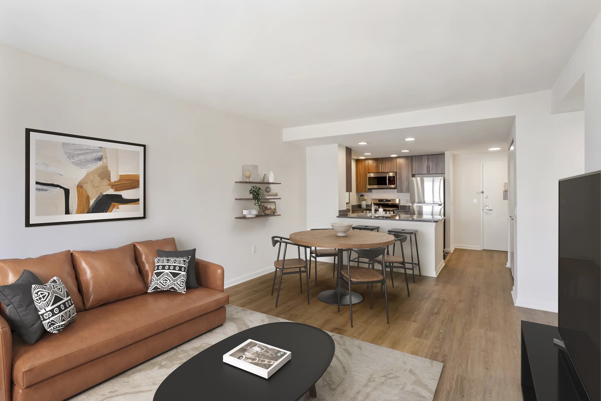 AVA Fort Greene 343 Gold Street #3411, Brooklyn, NY 11201 apartment_living_room 1
