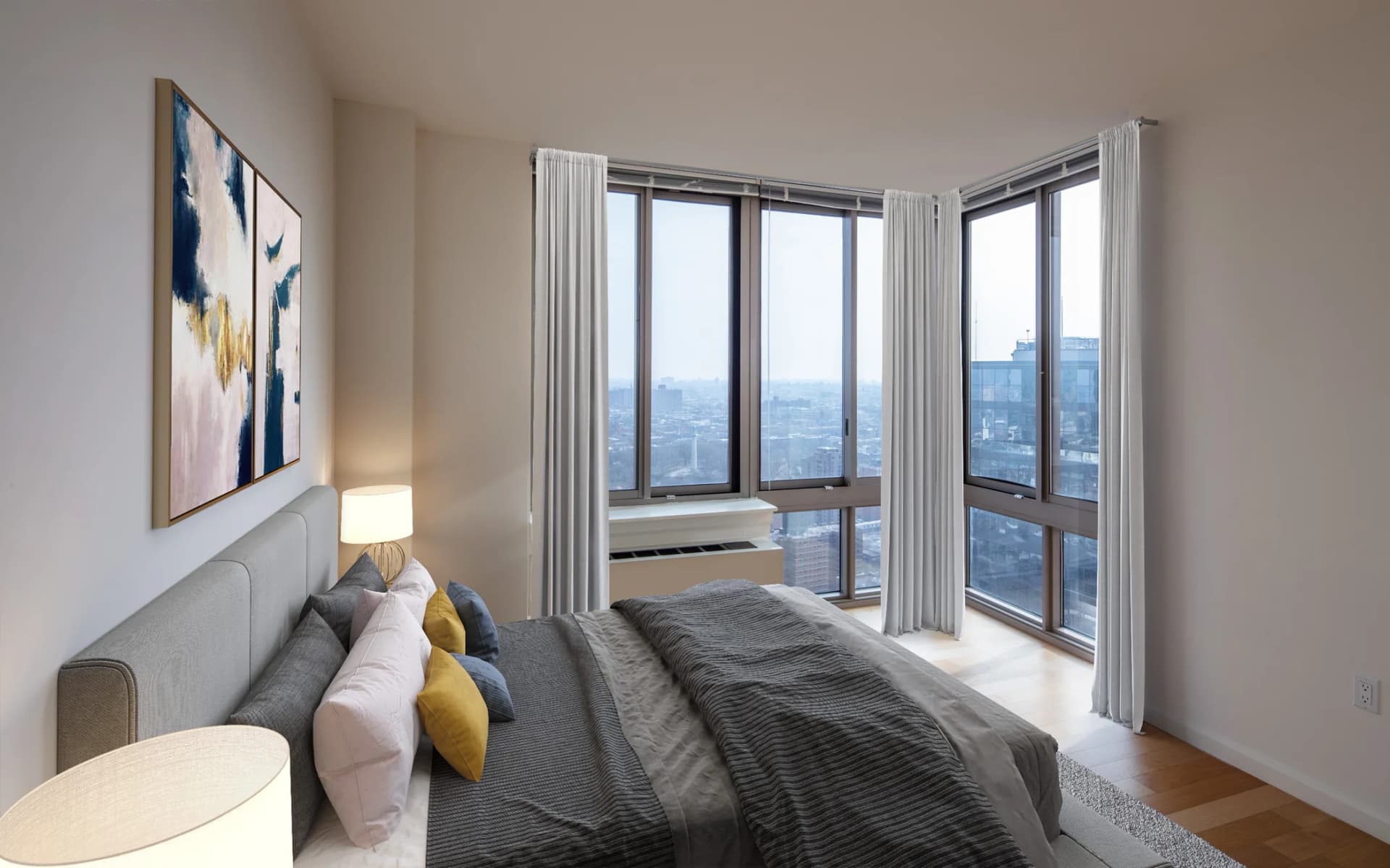 AVA Fort Greene 343 Gold Street #3910, Brooklyn, NY 11201 apartment_bedroom_room 1