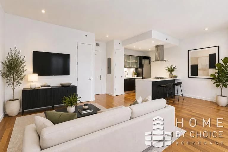 135 North 11 Street #6H, Brooklyn, NY 11249 apartment_living_room 1