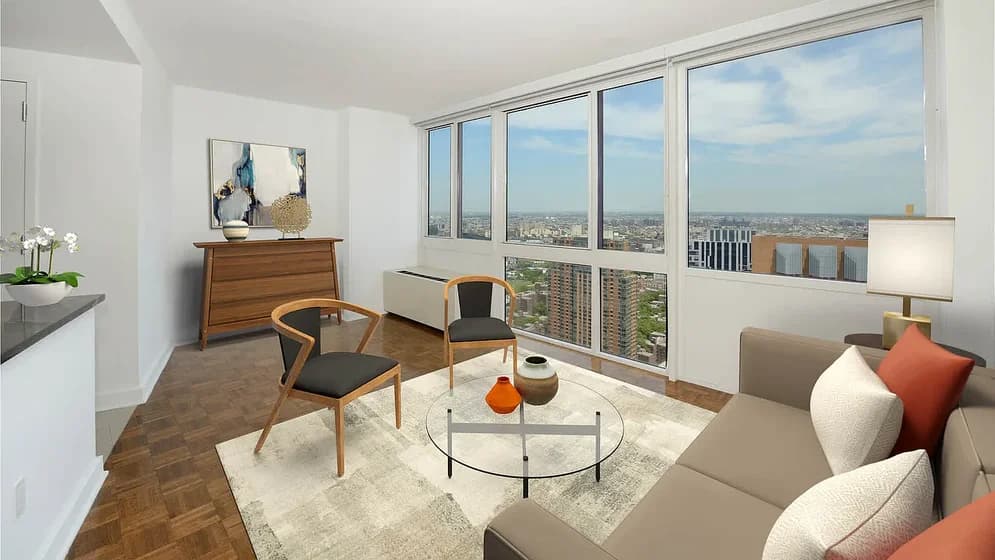 The Brooklyner 111 Lawrence St #20K, Brooklyn, NY 11201 apartment_living_room 1