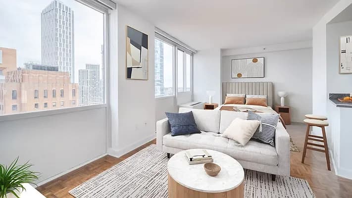 The Brooklyner 111 Lawrence Street #24D, Brooklyn, NY 11201 apartment_living_room 1
