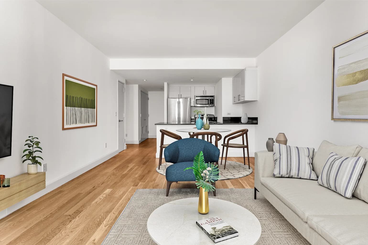 The Addison 225 Schermerhorn Street #21-B, Brooklyn, NY 11201 apartment_living_room 1