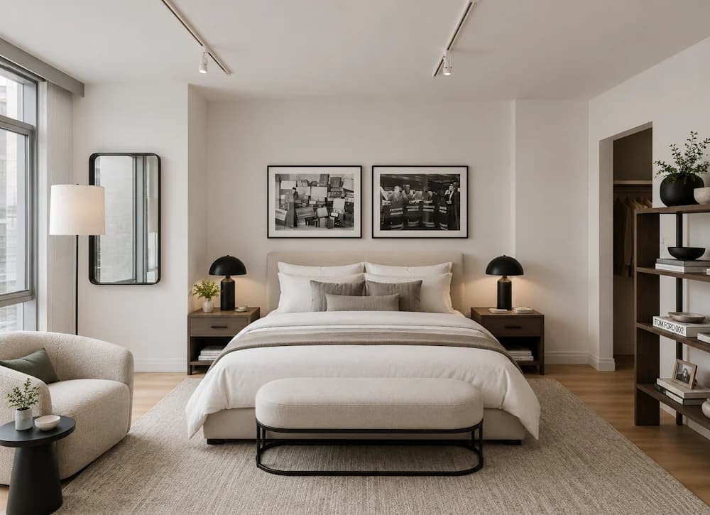 60 Water Street #1609, Brooklyn, NY 11201 apartment_bedroom_room 1