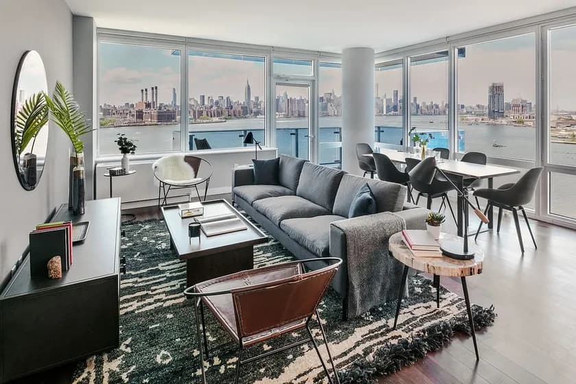 2 North 6 Place #27J, Brooklyn, NY 11249 apartment_living_room 1
