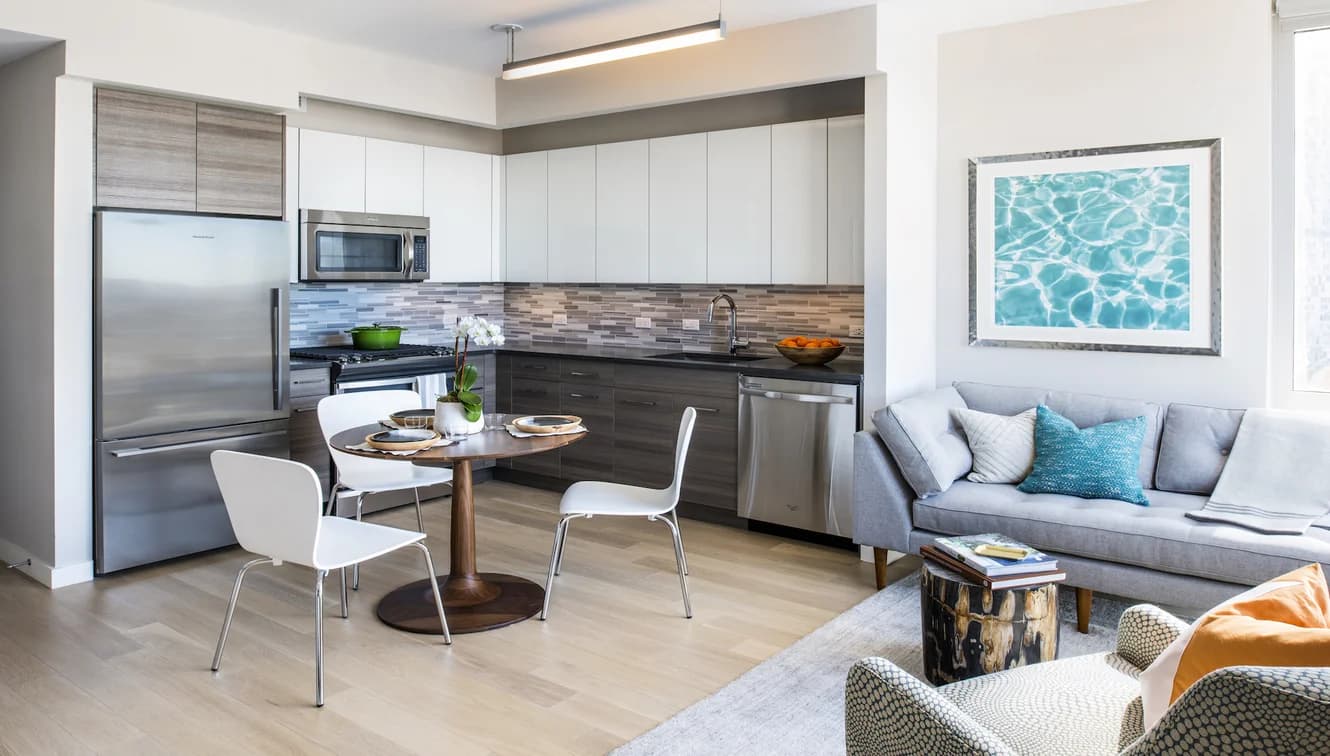 Hub 333 Schermerhorn Street #28N, Brooklyn, NY 11217 apartment_living_room 1