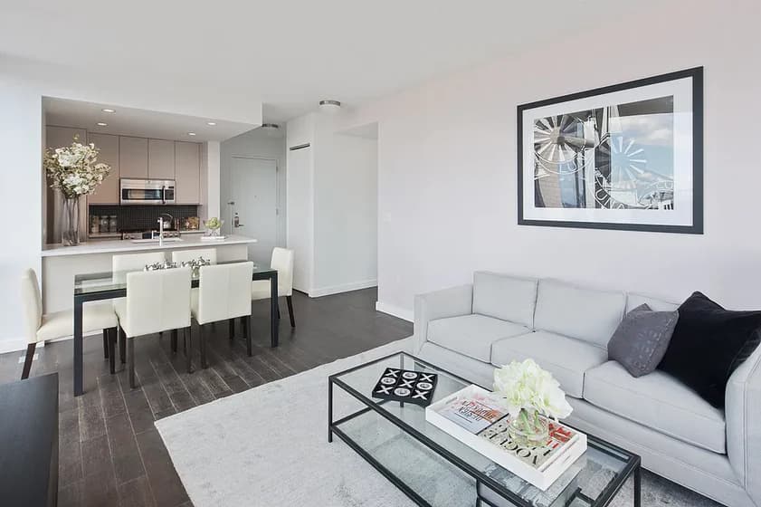 309 Gold Street #34B, Brooklyn, NY 11201 apartment_living_room 1