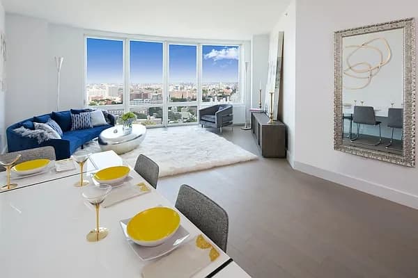 86 Fleet Place #19A, Brooklyn, NY 11201 apartment_living_room 1