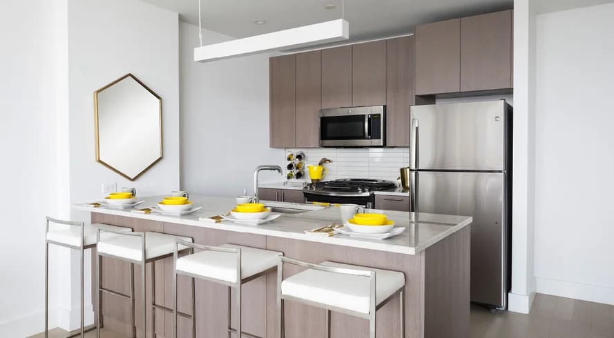 86 Fleet Place #28U, Brooklyn, NY 11201 apartment_kitchen 1
