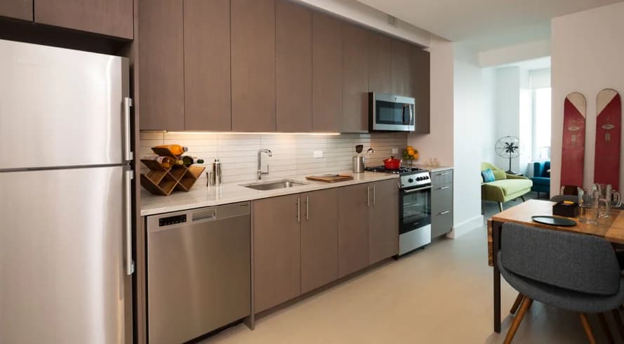 86 Fleet Place #28U, Brooklyn, NY 11201 apartment_kitchen 1
