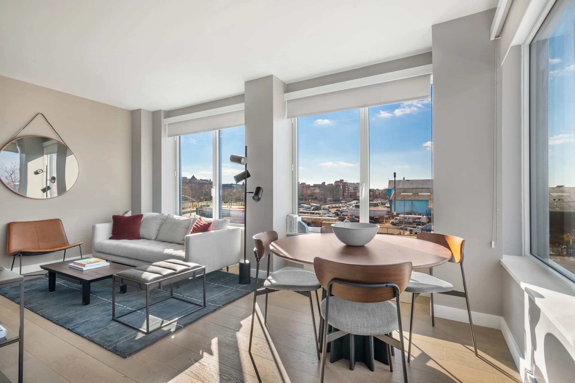15 Bridge Park Drive #14L - LAND, Brooklyn, NY 11201 apartment_living_room 1