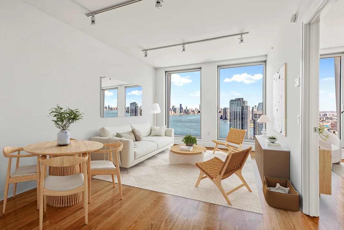 1 South 1 Street #38J, Brooklyn, NY 11249 apartment_living_room 1