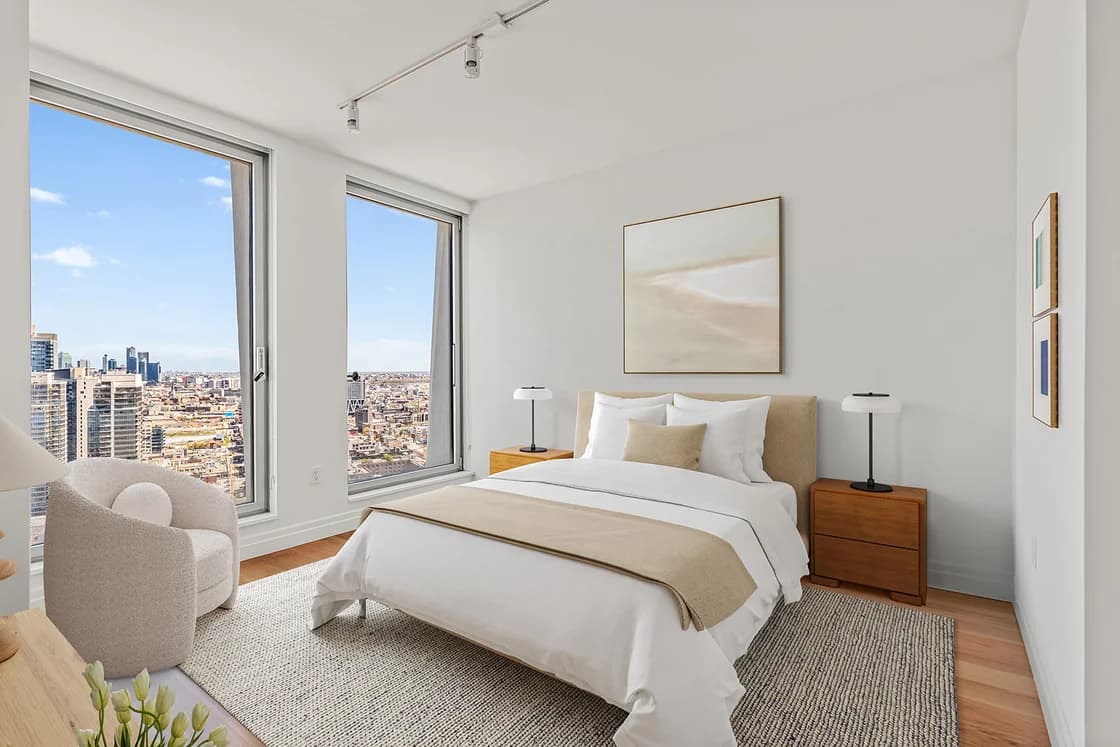 One South First 1 South 1 Street #41J, Brooklyn, NY 11249 apartment_bedroom_room 1