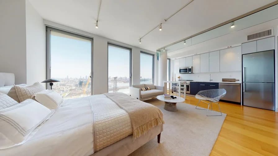 1 South 1 Street #PH2B, Brooklyn, NY 11249 apartment_bedroom_room 1