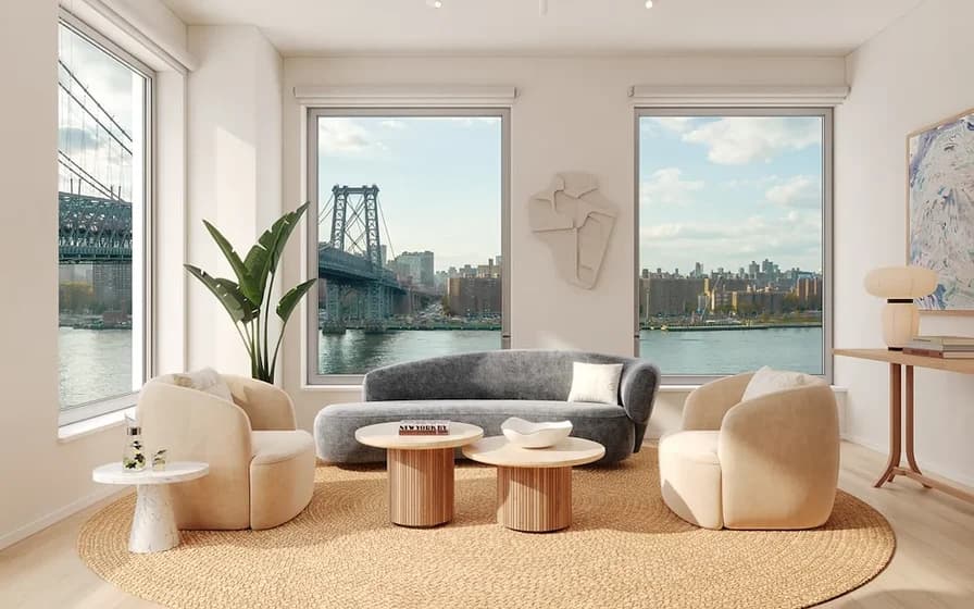 One Domino Square 5 S 5 St #2600, Brooklyn, NY 11249 apartment_living_room 1