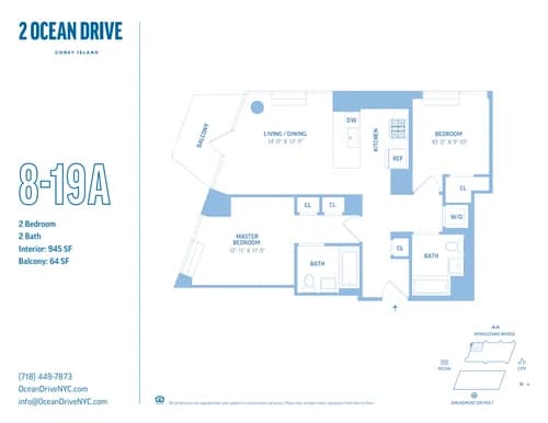 1 Ocean Drive #W10A, Brooklyn, NY 11224