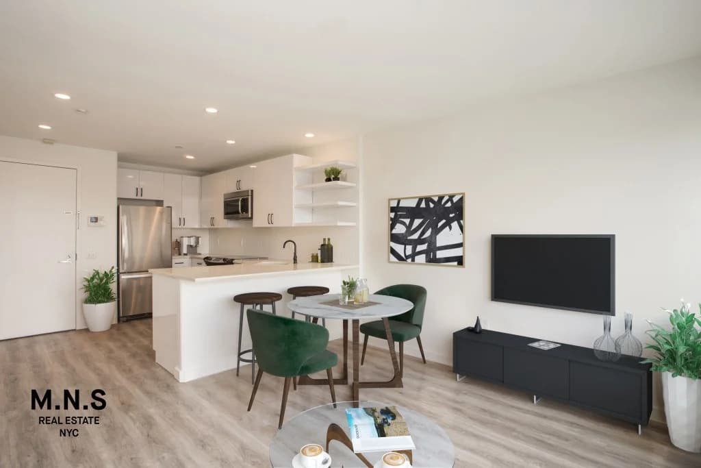 387 Manhattan Avenue #2D, Brooklyn, NY 11211 apartment_living_room 1