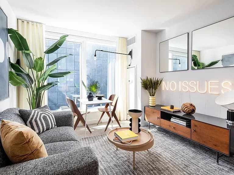 420 Kent Complex 420 Kent Avenue #610, Brooklyn, NY 11249 apartment_living_room 1