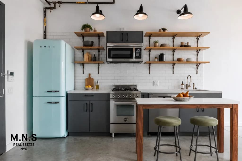 360 Wythe Avenue #415, Brooklyn, NY 11249 apartment_kitchen 1
