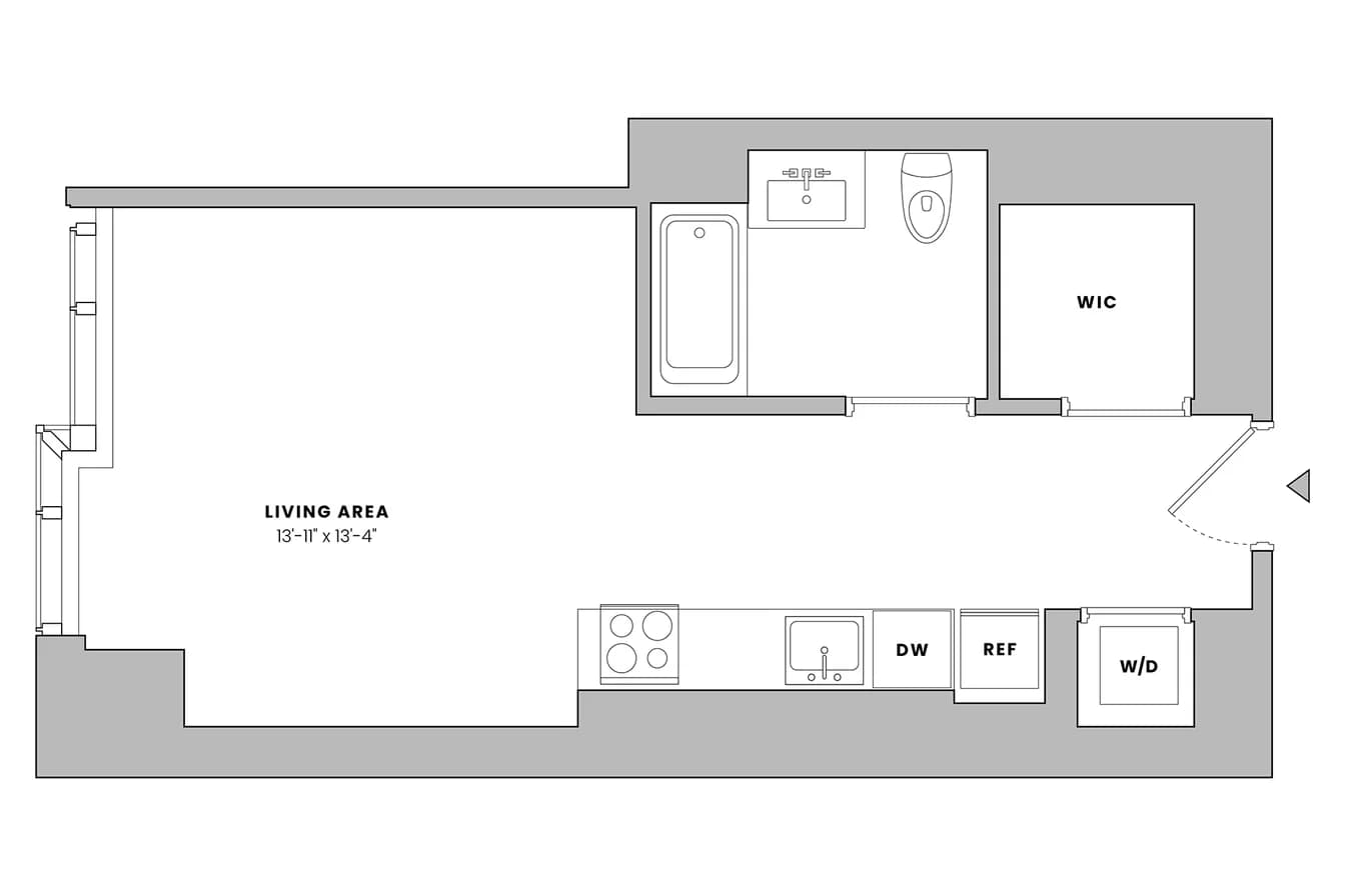 18 6 Avenue #2501, Brooklyn, NY 11217 apartment_floor_plan 1
