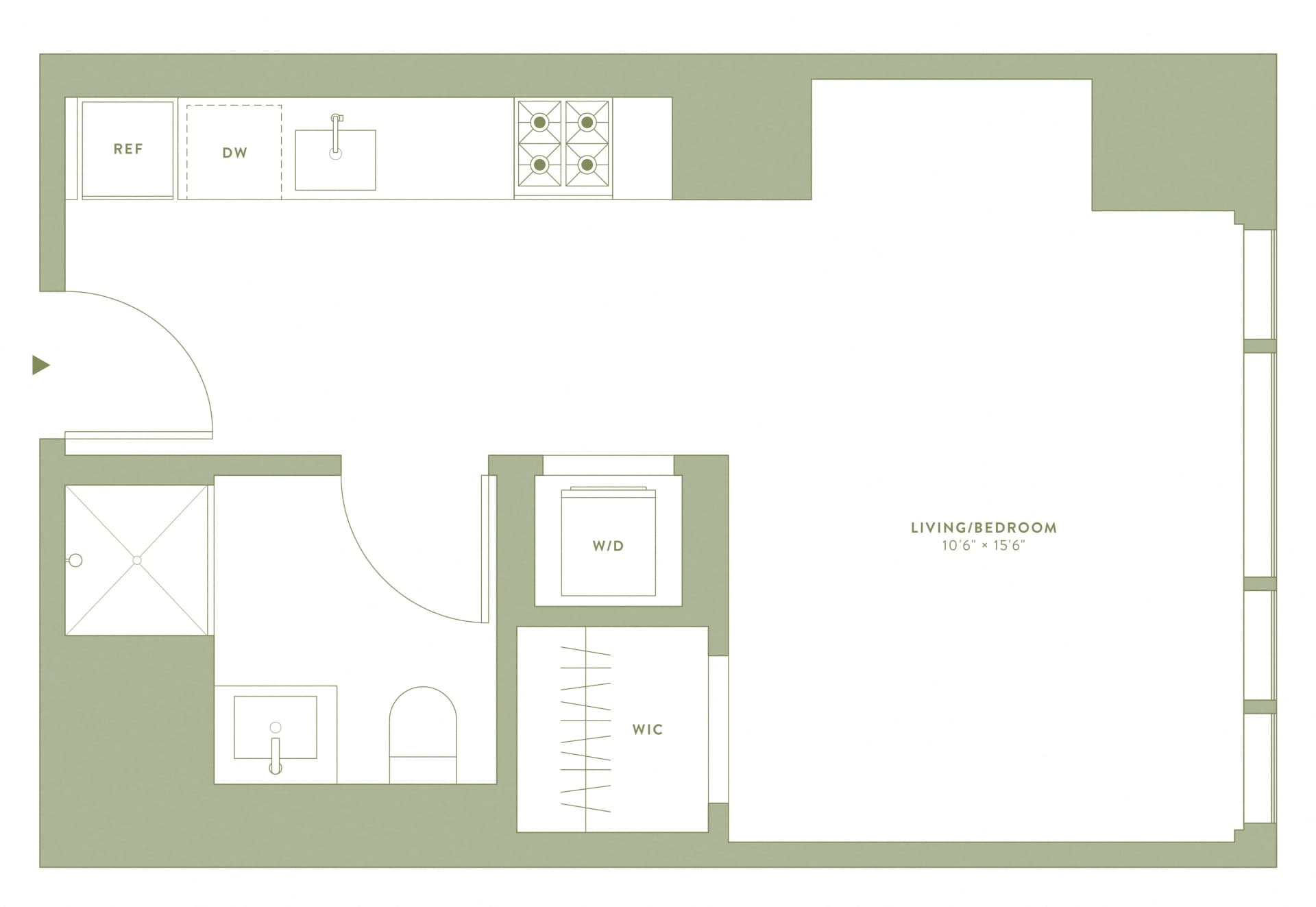 Willoughby 196 Willoughby Street #33B, Brooklyn, NY 11201 apartment_floor_plan 1