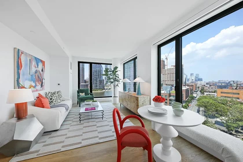 1 Eagle Street #2-PH4P, Brooklyn, NY 11222 apartment_living_room 1