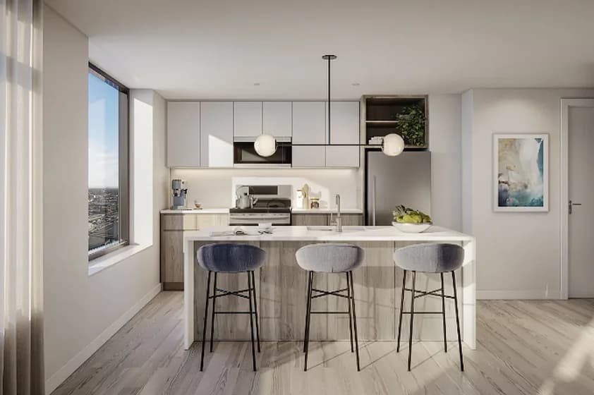 77 Commercial Street #2623S, Brooklyn, NY 11222 apartment_kitchen 1
