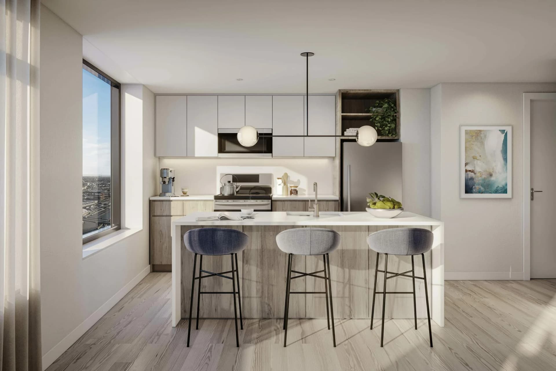 87 Commercial Street #3704N, Brooklyn, NY 11222 apartment_kitchen 1