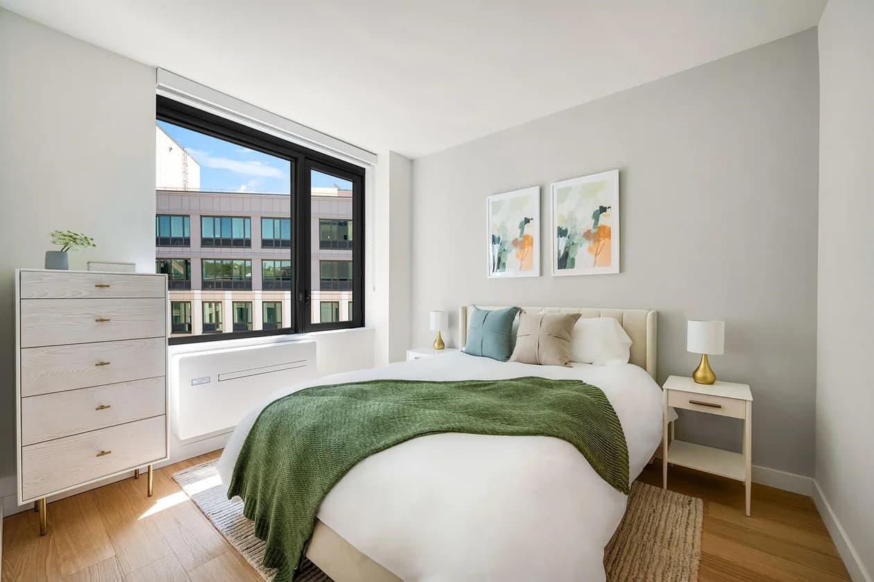 One Park Point #1035, Brooklyn, NY 11218 apartment_bedroom_room 1