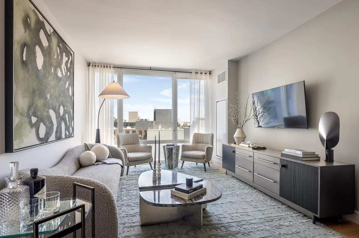 60 Wharf Drive #1205, Brooklyn, NY 11222 apartment_living_room 1