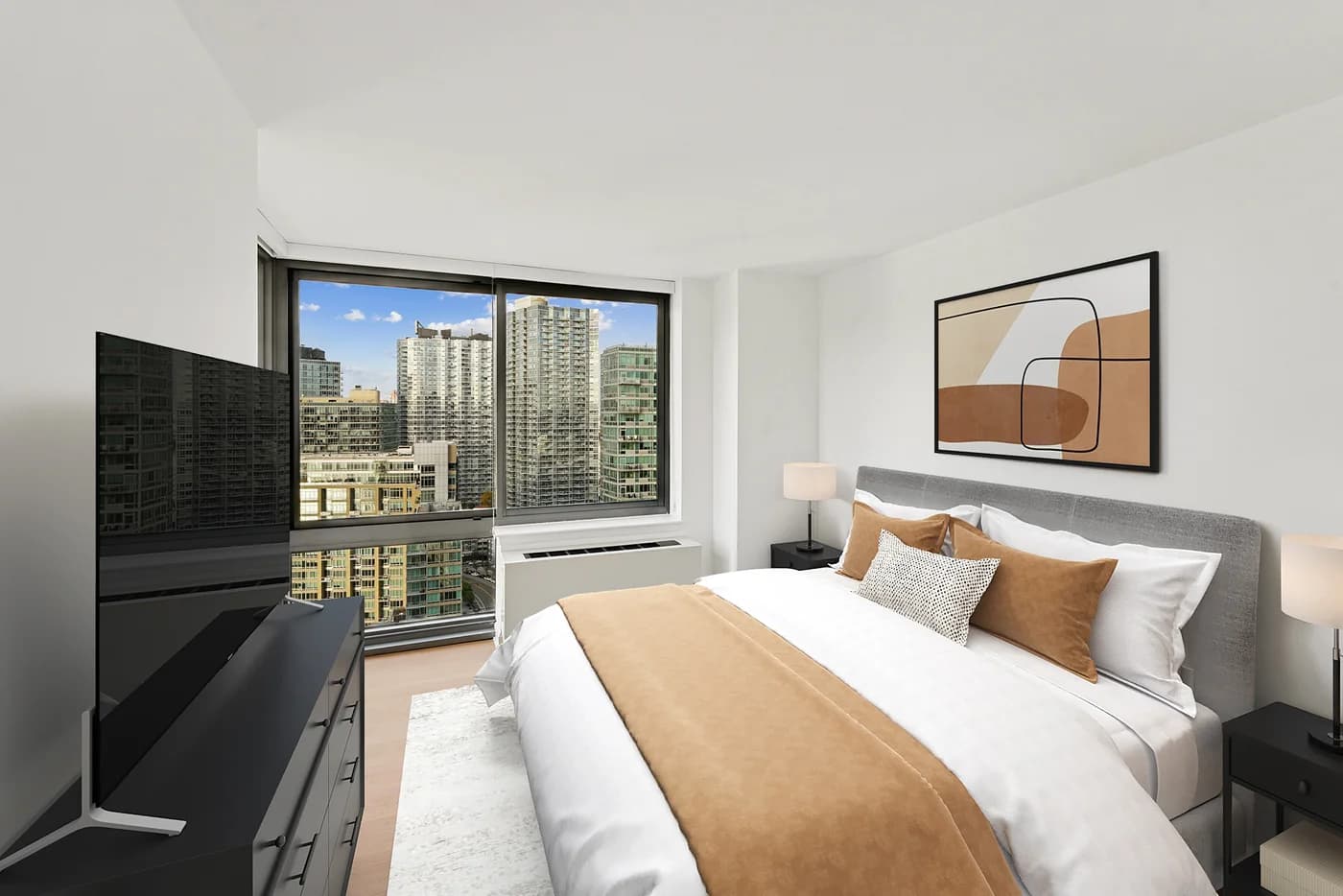 Riverview North 4-75 48 Avenue #312, Queens, NY 11109 apartment_bedroom_room 1