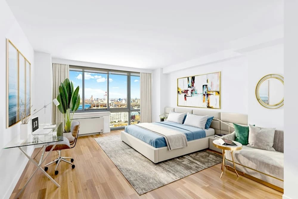 47-05 Center Boulevard #1502, Queens, NY 11109 apartment_bedroom_room 1
