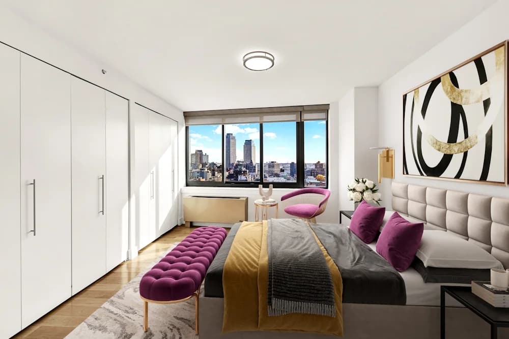 47-05 Center Boulevard #508, Queens, NY 11109 apartment_bedroom_room 1