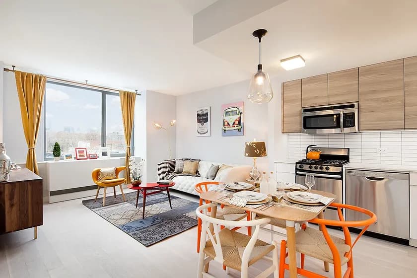 41-42 24 Street #206- 906, Queens, NY 11101 apartment_living_room 1