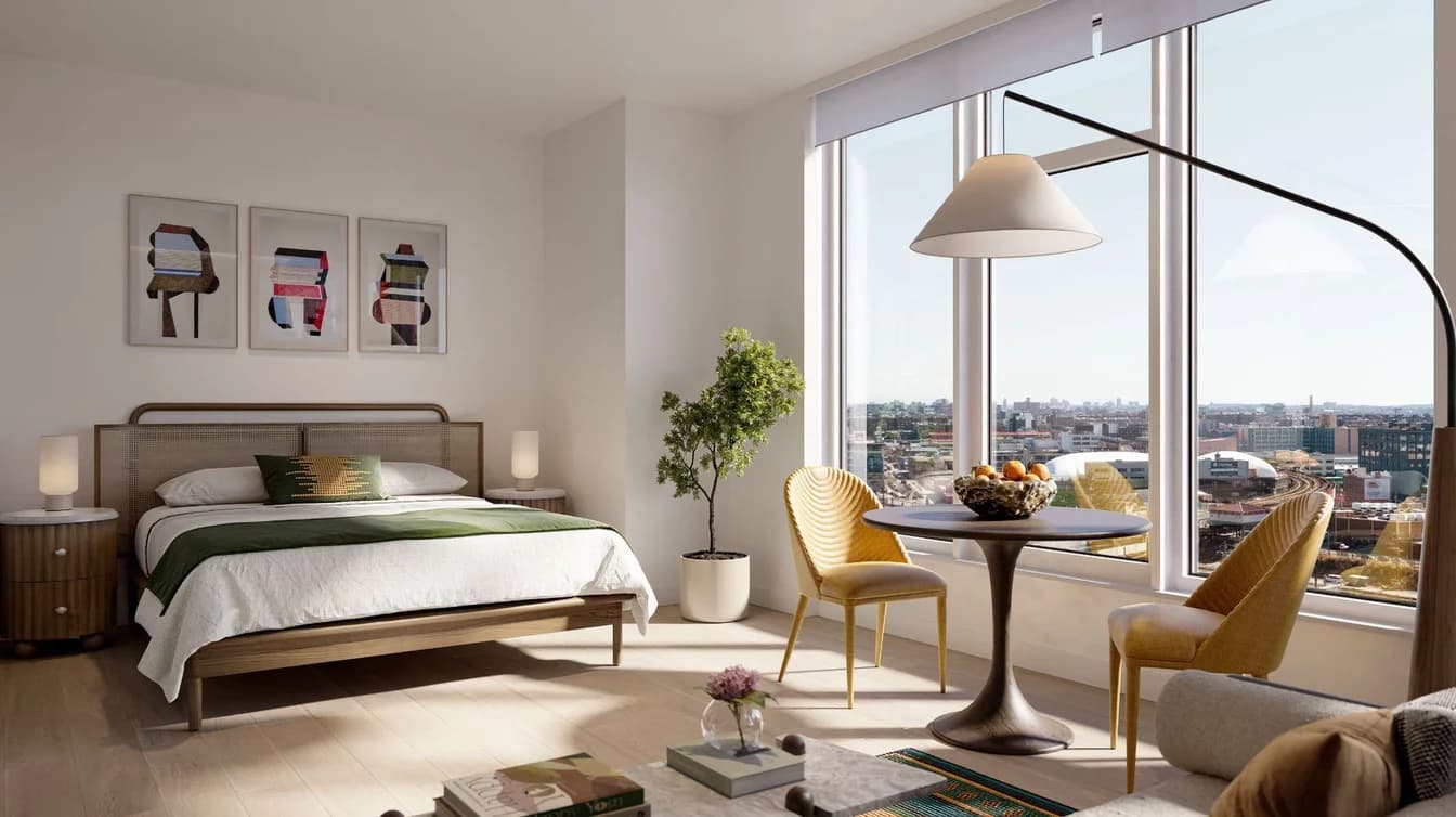 42-06 Orchard Street #7M, Queens, NY 11101 apartment_bedroom_room 1