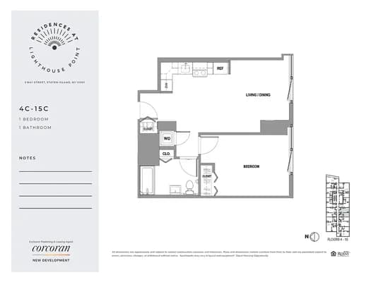 5 Bay Street #15CC, Staten Island, NY 10301