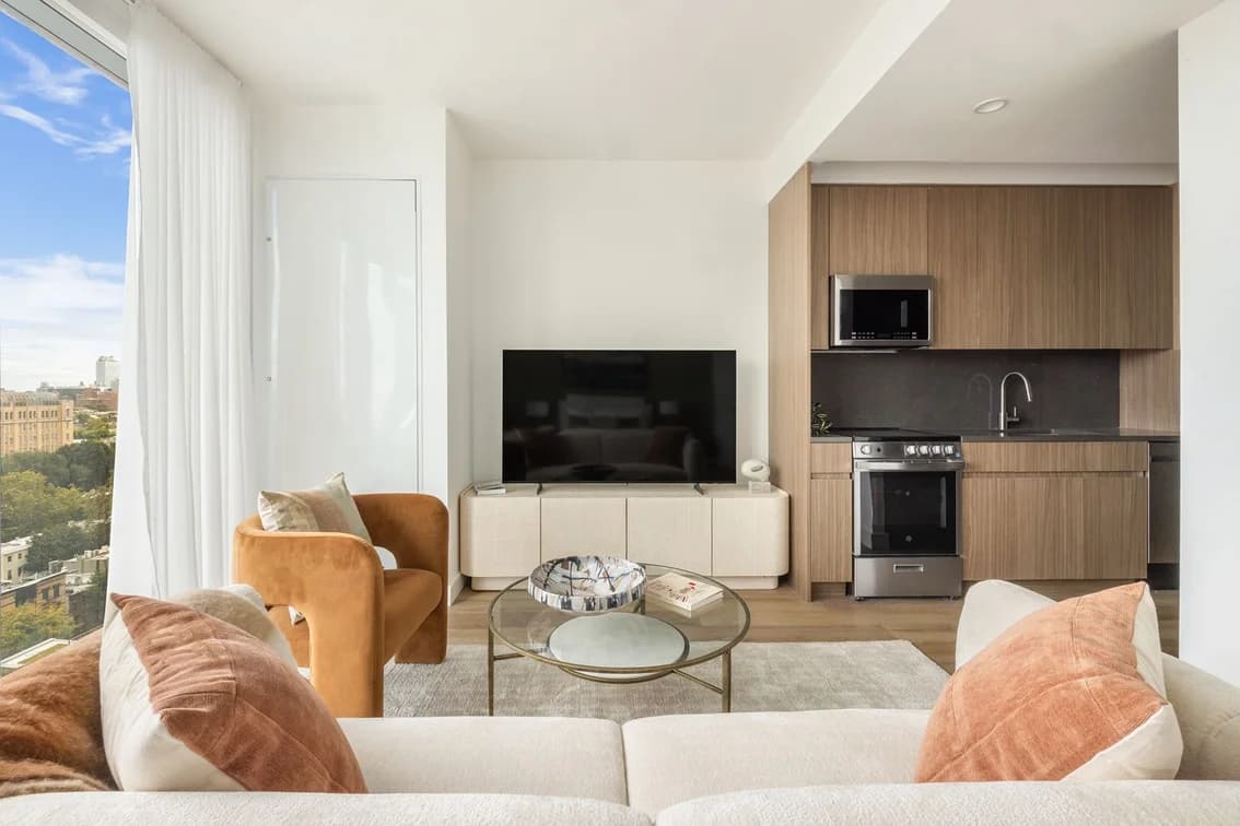 89 Dekalb Avenue #23F, Brooklyn, NY 11201 apartment_living_room 1