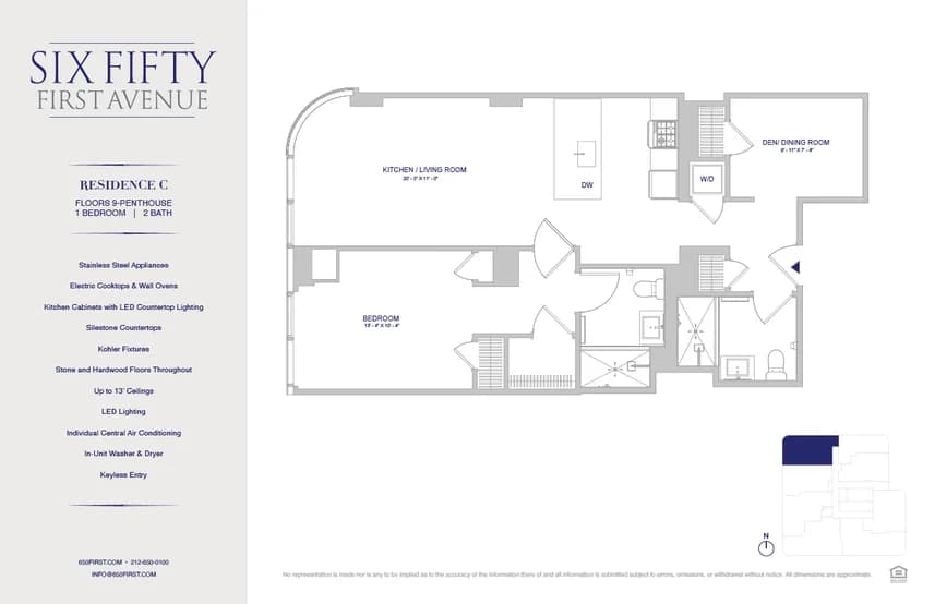 650 1 Avenue #PHC, Manhattan, NY 10016 1