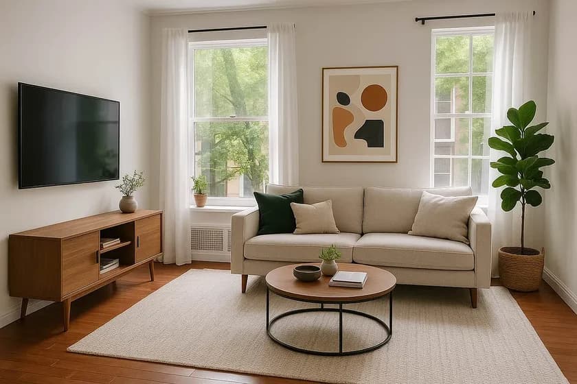 43 West 16 Street #7E, Manhattan, NY 10011 apartment_living_room 1