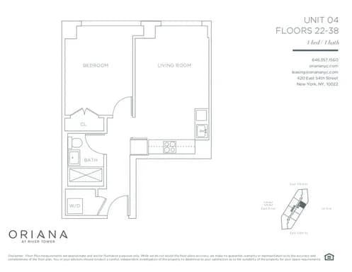 420 East 54 Street #2404, Manhattan, NY 10022