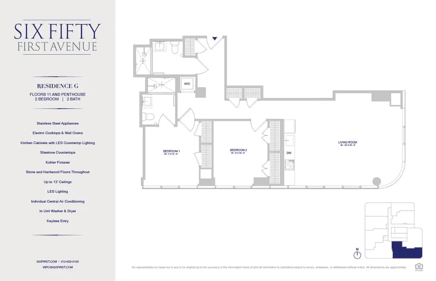 650 1 Avenue #PHG, Manhattan, NY 10016 1