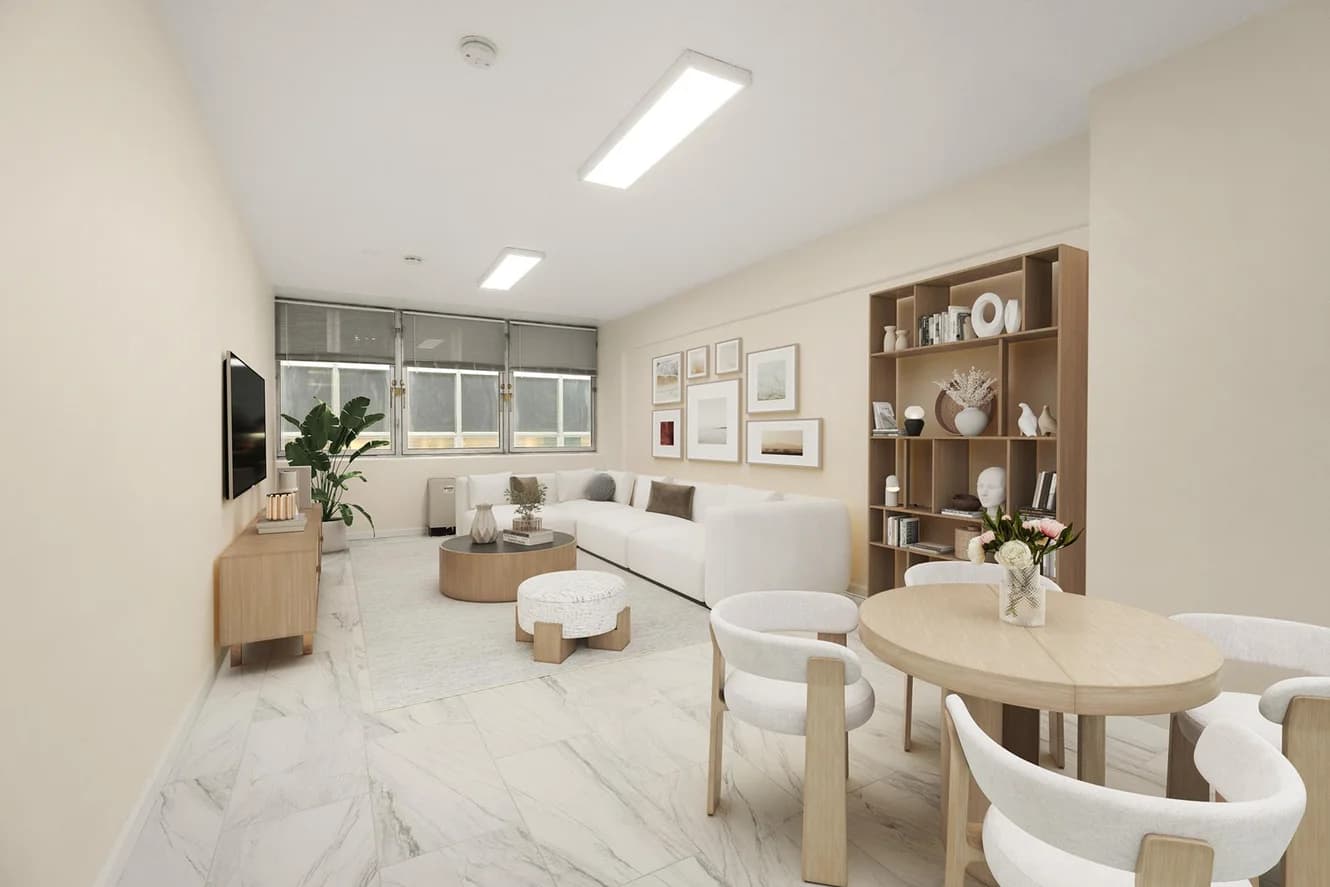128 Water Street #3-F, Manhattan, NY 10005 apartment_living_room 1