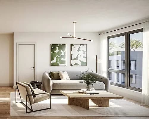 158 Lott Street #614B, Brooklyn, NY 11226 apartment_living_room 1