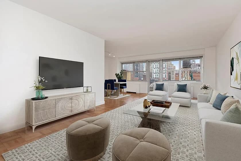 500 East 77 Street #904, Manhattan, NY 10021 apartment_living_room 1