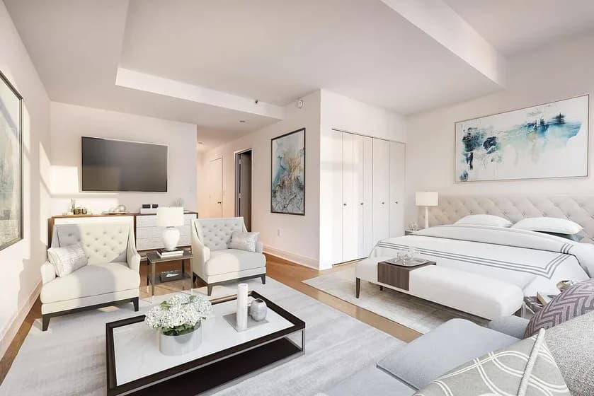 222 East 34 Street #1427, Manhattan, NY 10016 apartment_living_room 1