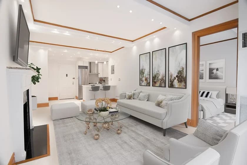 145 West 58 Street #8J, Manhattan, NY 10019 apartment_living_room 1