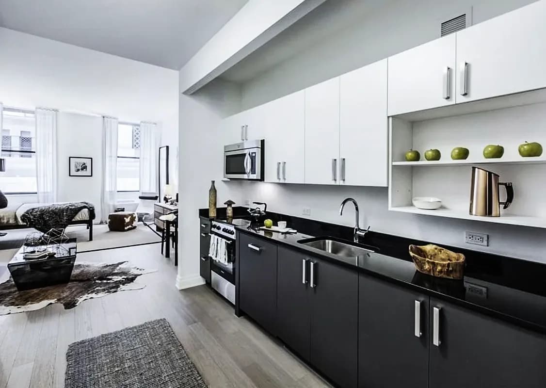 70 Pine Street #1309, New York, NY 10005 apartment_kitchen 1