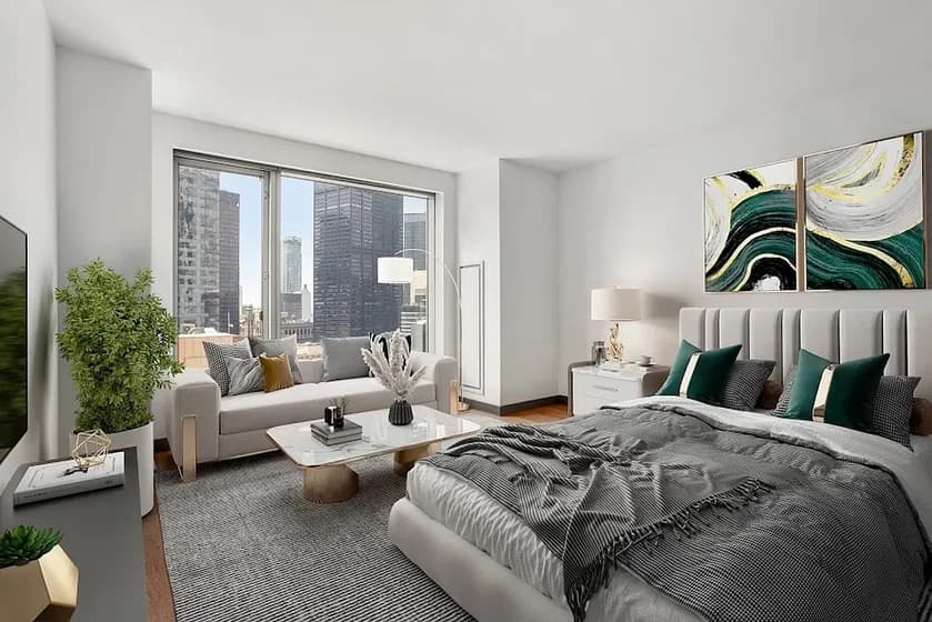 8 Spruce Street #19U, New York, NY 10038 apartment_living_room 1