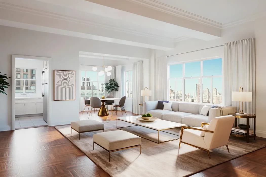 295 Central Park West #14-C, Manhattan, NY 10024 apartment_living_room 1