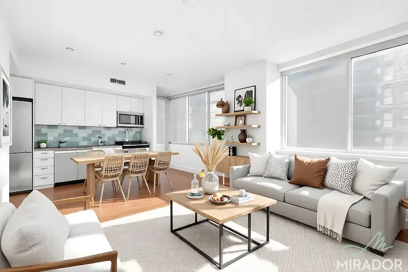 80 Dekalb Avenue #32L, Brooklyn, NY 11201 apartment_living_room 1